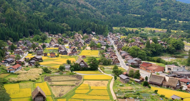 田舎の村